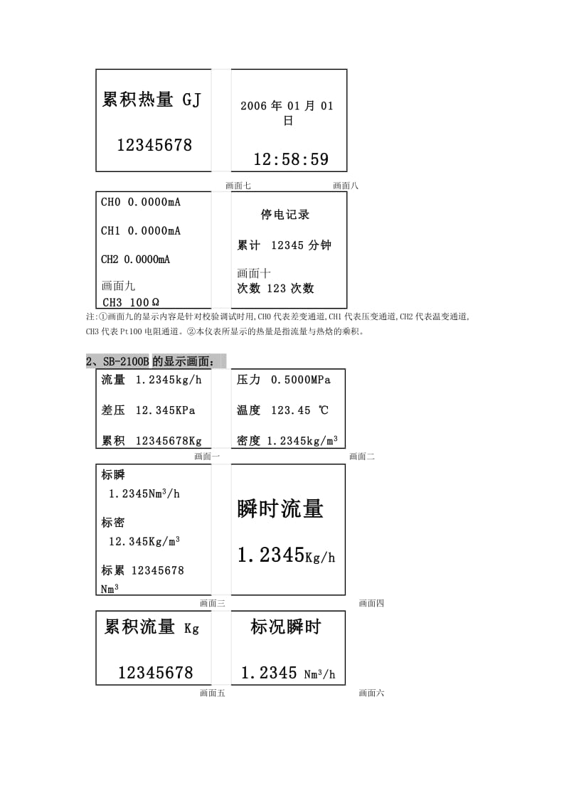 SB2100流量积算仪说明书.doc_第3页