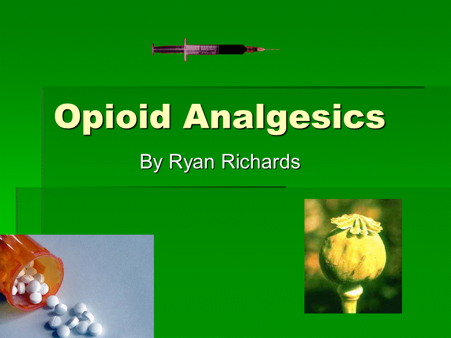 Opioid Analgesics.ppt_第1页