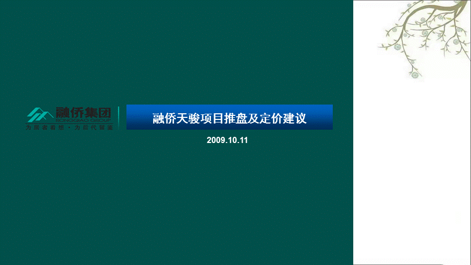 合肥政务区融侨·天骏推盘及定价方案课件.ppt_第1页