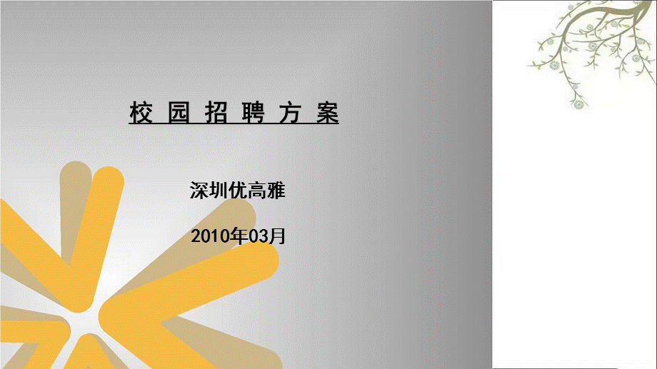 华润集团校园招聘方案课件.ppt_第1页