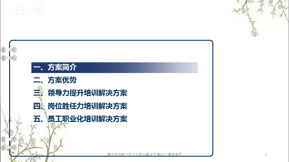 基于胜任能力的企业培训解决方案32个通用岗位课件.pptx_第2页