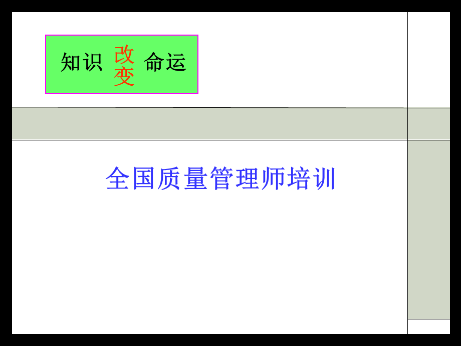 质量日常管理数据分析质量成本.ppt_第1页