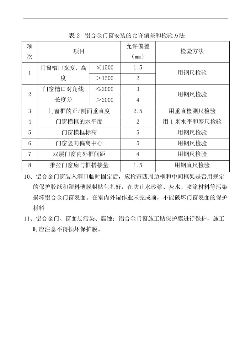 铝合金门窗安装工艺标准.docx_第2页