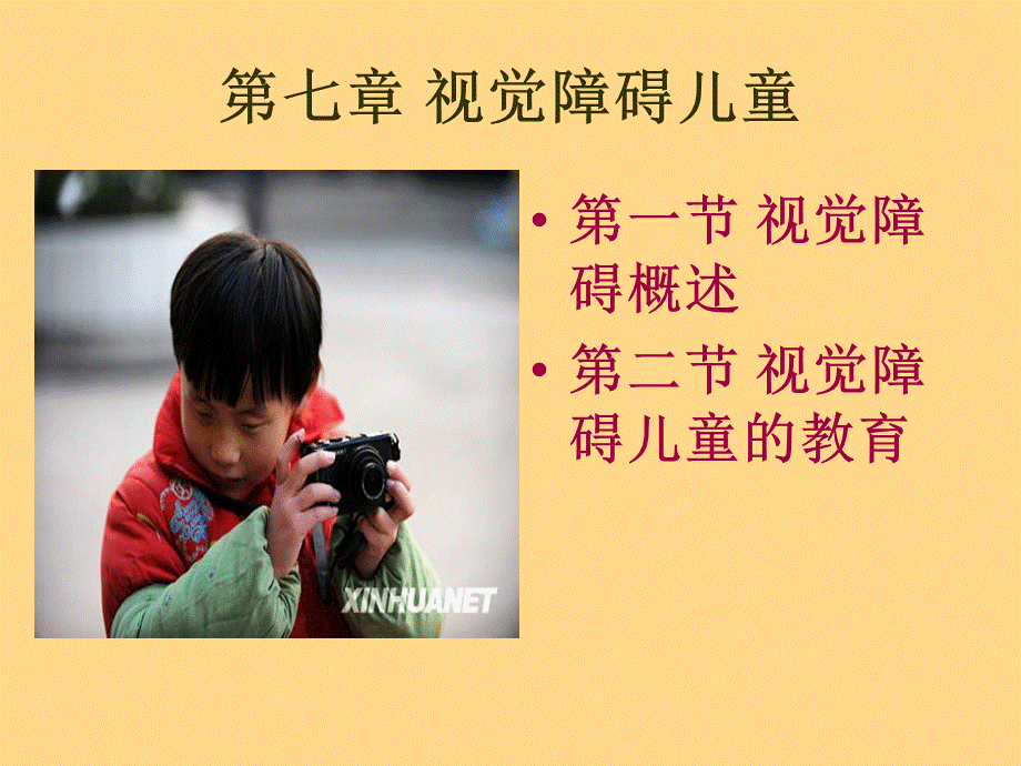 第七章视觉障碍儿童.ppt_第1页