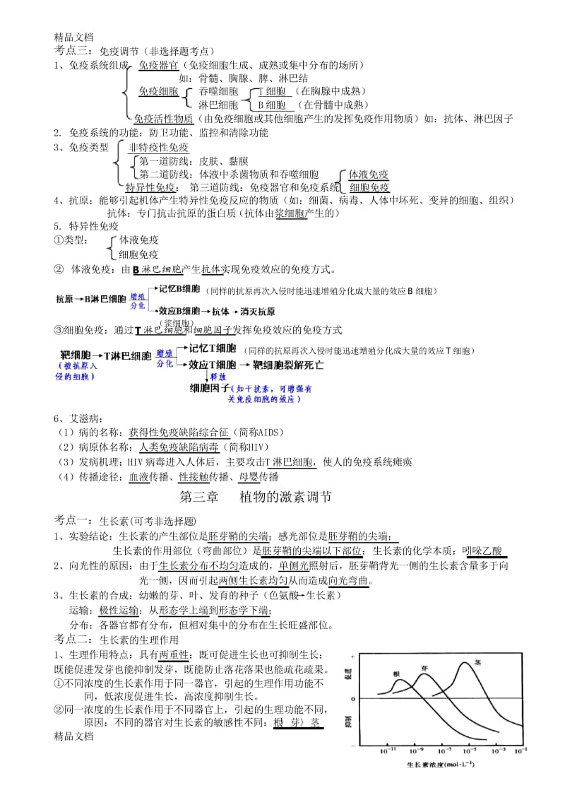 高中生物学业水平考试必修三复习必背知识点知识讲解.docx_第3页