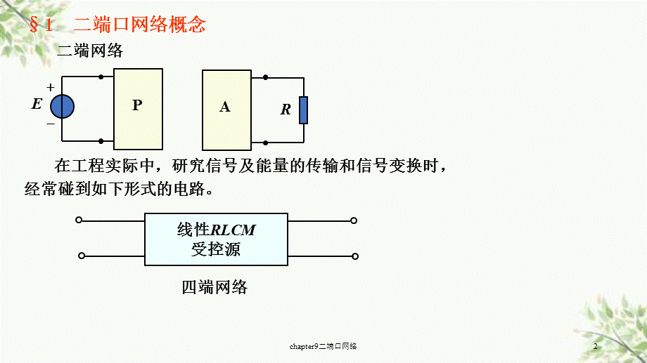 chapter9二端口网络课件.ppt_第2页