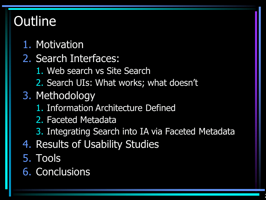 Designing Information Architecture for Search 2001.ppt_第2页