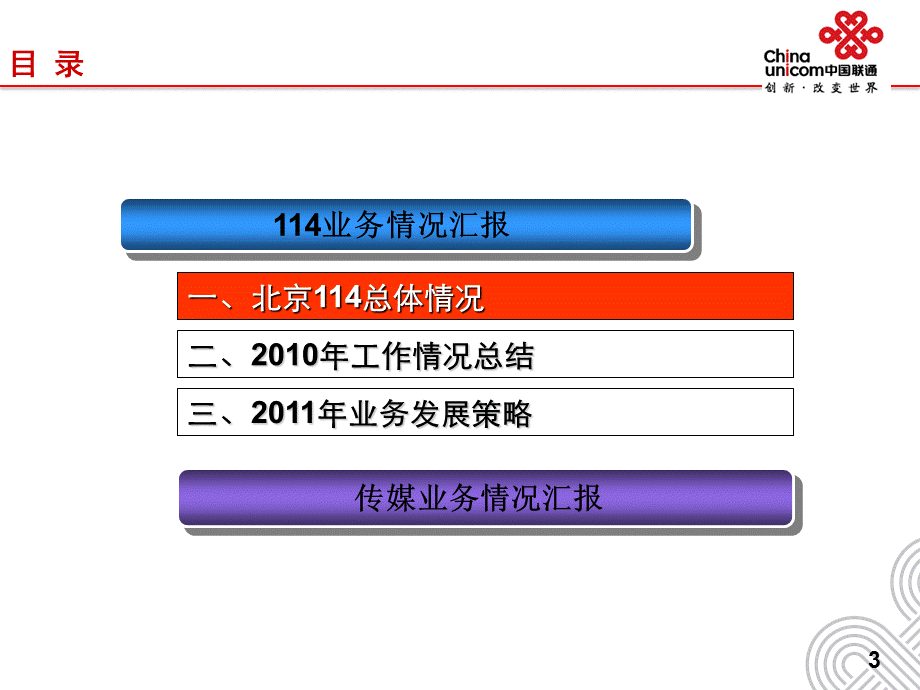 北京联通信息导航中心工作报告.ppt_第3页