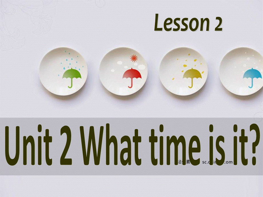 新版小学英语四下年级 unit2 what time is it a let&#39;s learn PPT.ppt_第1页