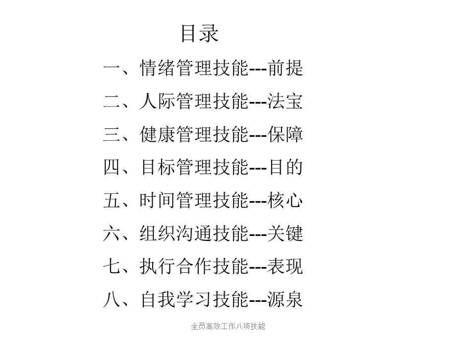 全员高效工作八项技能（经典实用）.pptx_第2页