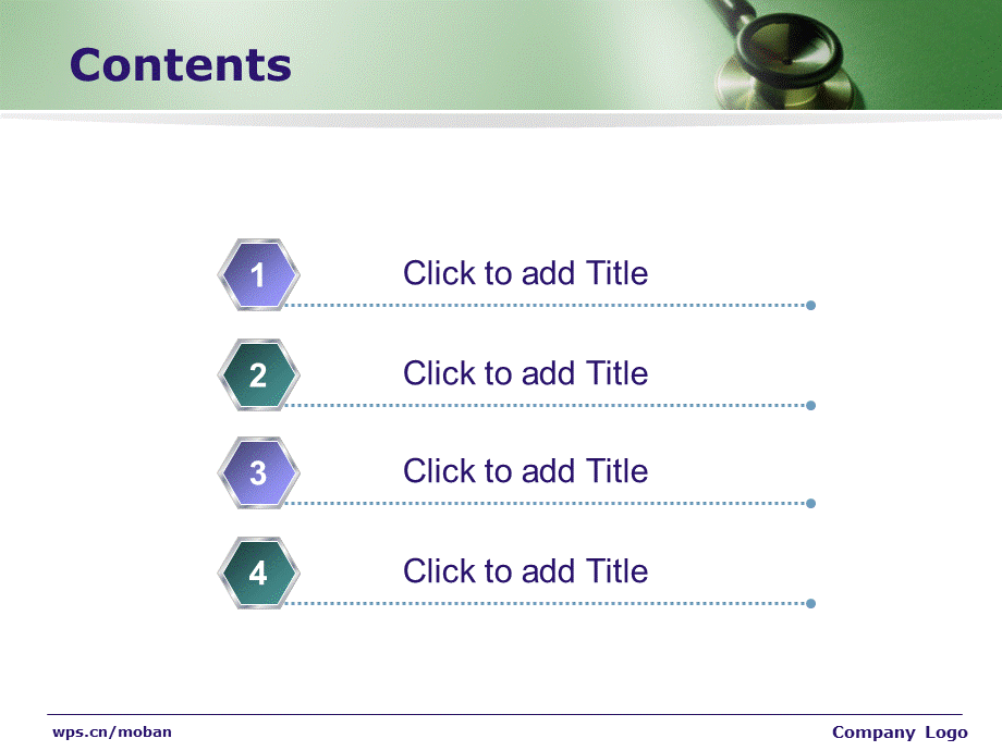 [最新文档] 绿色听诊器商务模板.ppt_第3页