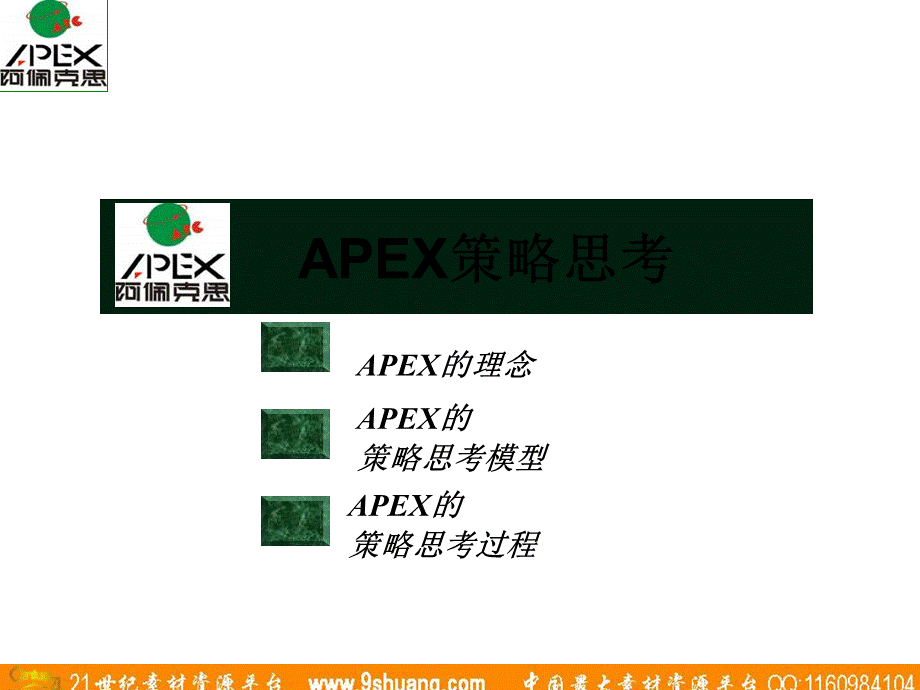 阿佩克思APEXAPEX策略思考.ppt_第1页