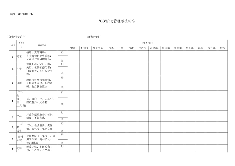 6S检查方案.docx_第1页