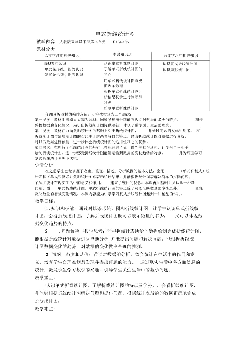 单式折线统计图.docx_第1页