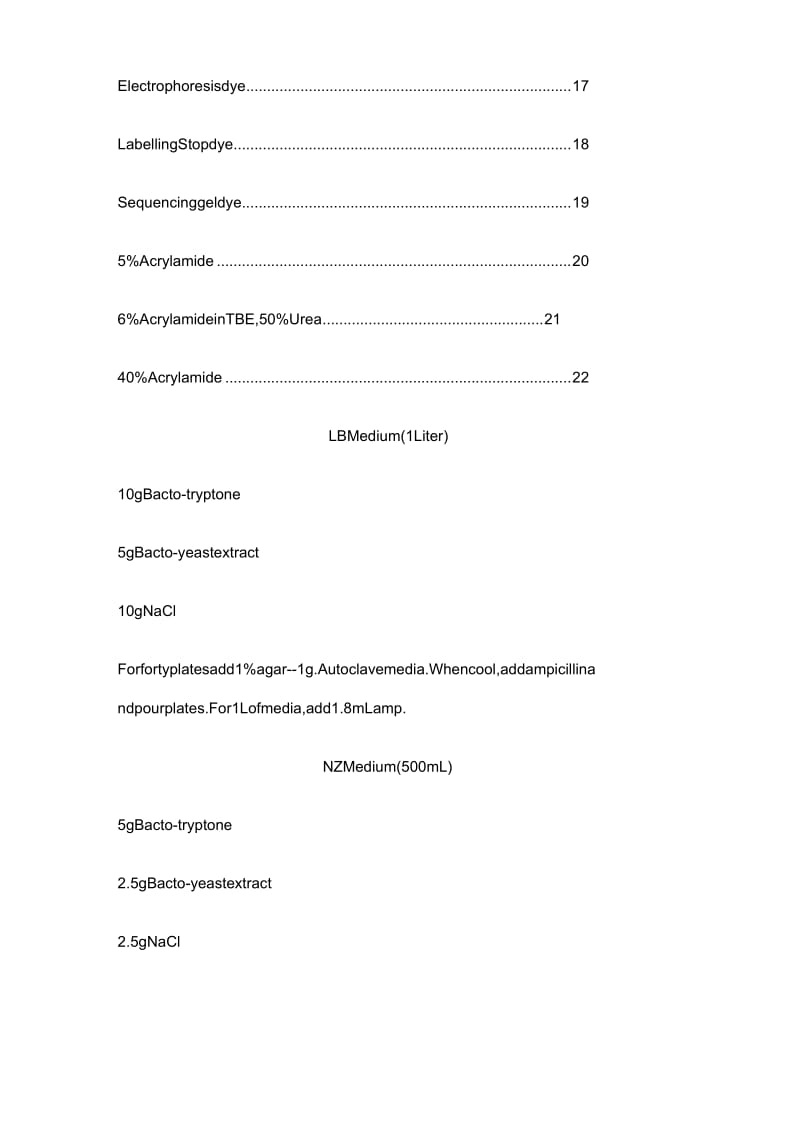 密歇根大学生物系实验室的常用试剂配方.docx_第2页