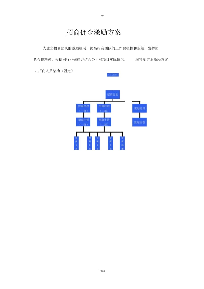 招商佣金激励方案.docx_第1页