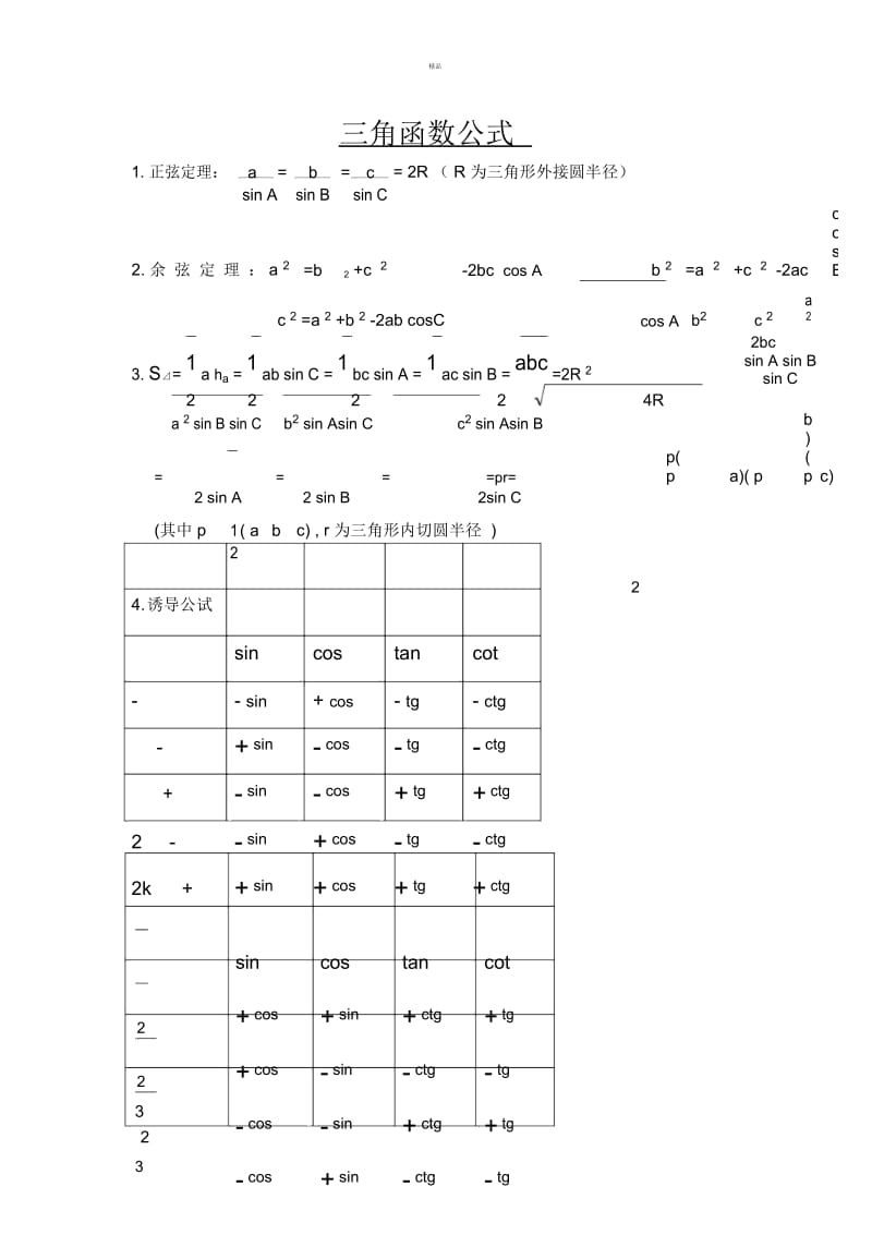 高中数学三角函数公式大全.docx_第1页