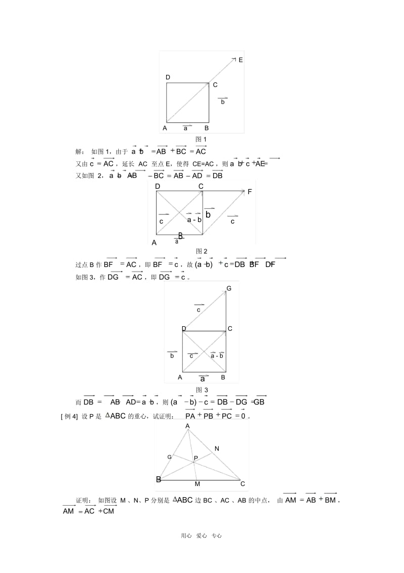 高一数学向量、向量的加法与减法人教版知识精讲.docx_第2页