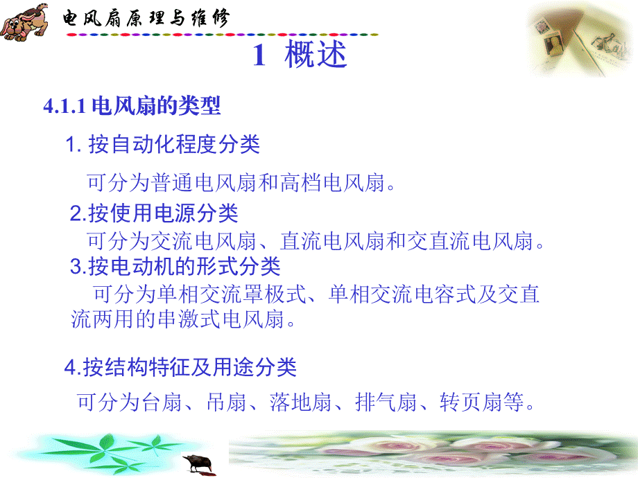 电风扇原理与维修教学PPT.ppt_第2页