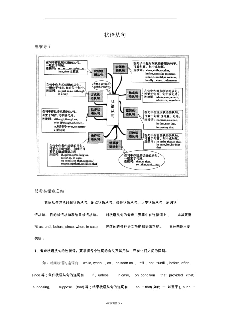 高中状语从句导学案.docx_第1页