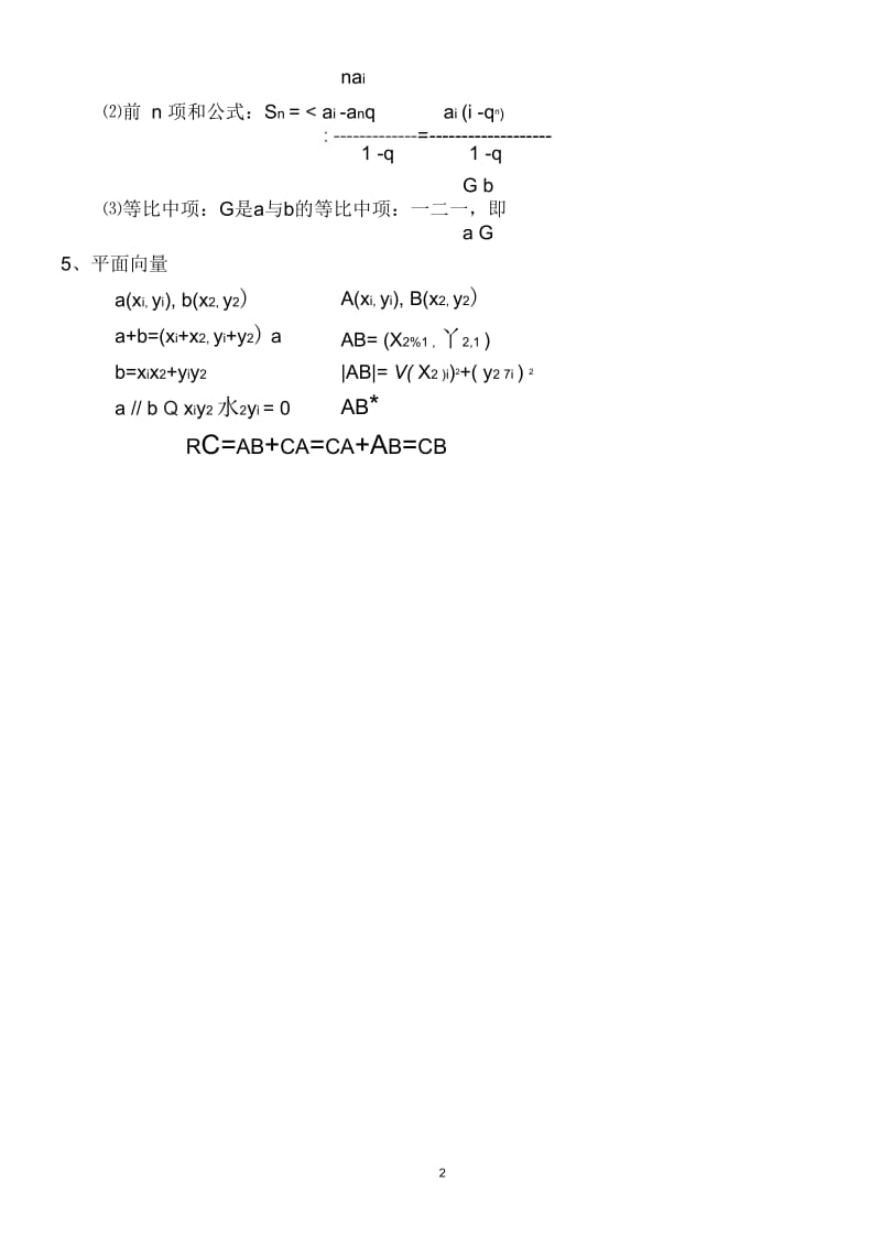 高中数学重要公式(修正版).docx_第2页