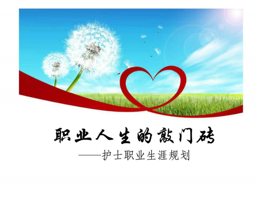 护士职业生涯规划1.ppt_第1页