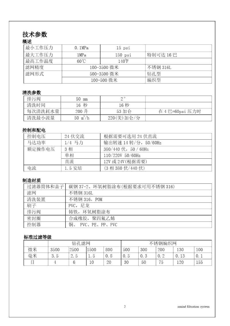 阿米亚德自清洗过滤器使用说明书.docx_第3页