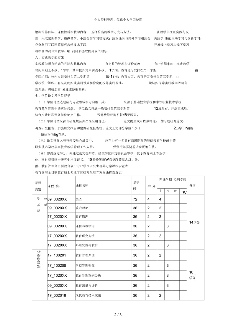 教育管理全日制教育硕士专业学位研究生.docx_第2页