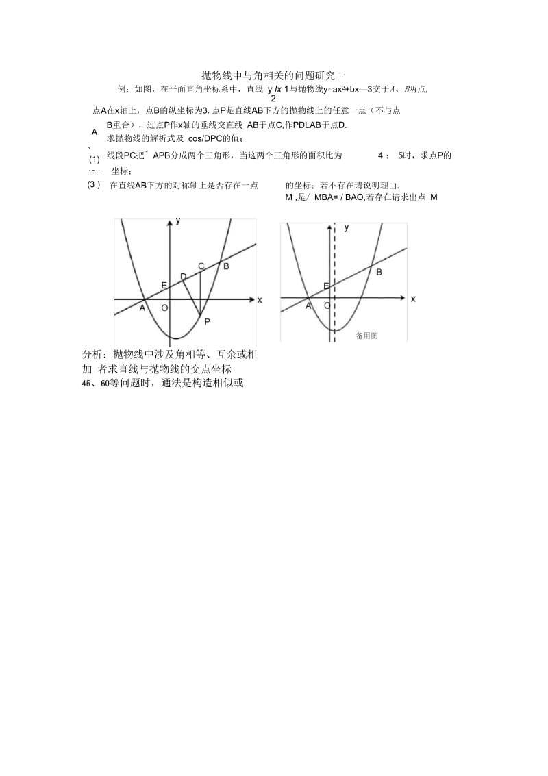 抛物线中与角相关的问题研究.docx_第1页