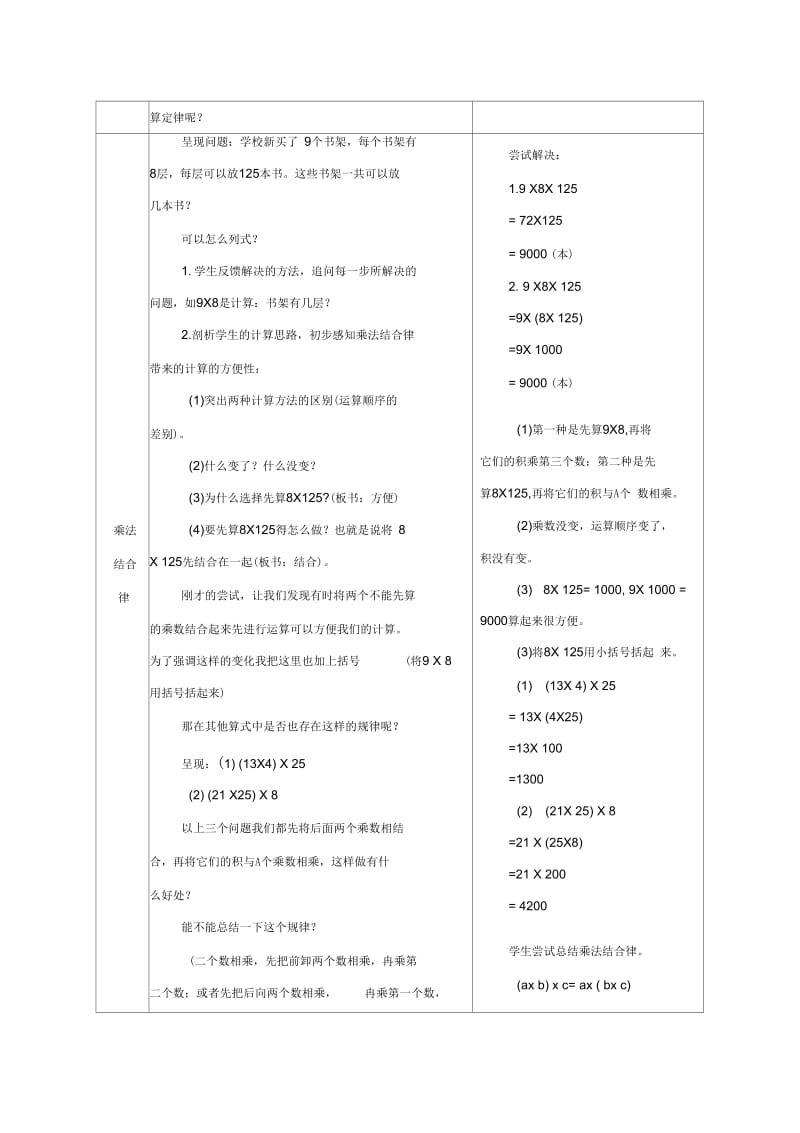 《乘法结合律和交换律》教学设计.docx_第2页