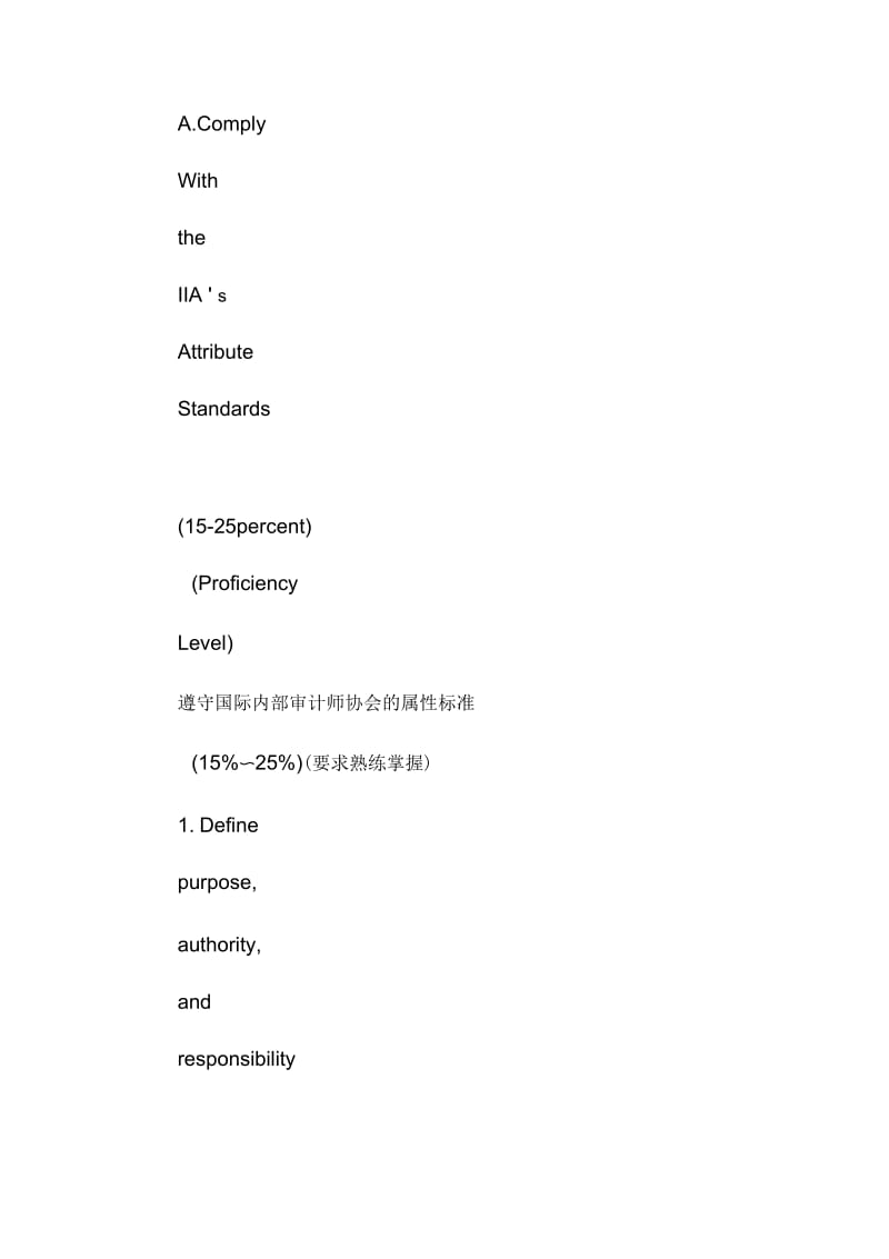 CIA考试大纲：内部审计在治理、风险和控制中的作用-国际内审师.docx_第2页