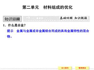 高二化学苏教版选修2课件：42材料组成的优化.ppt