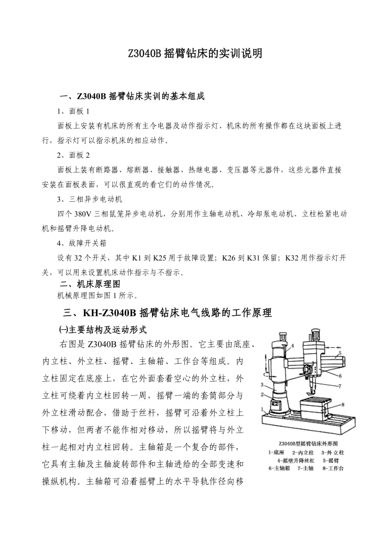 Z3040B摇臂钻床电气控制技术.doc_第1页