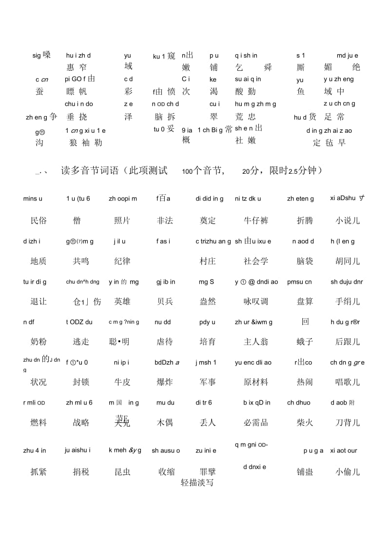 普通话水平测试训练材料(拼音).docx_第3页