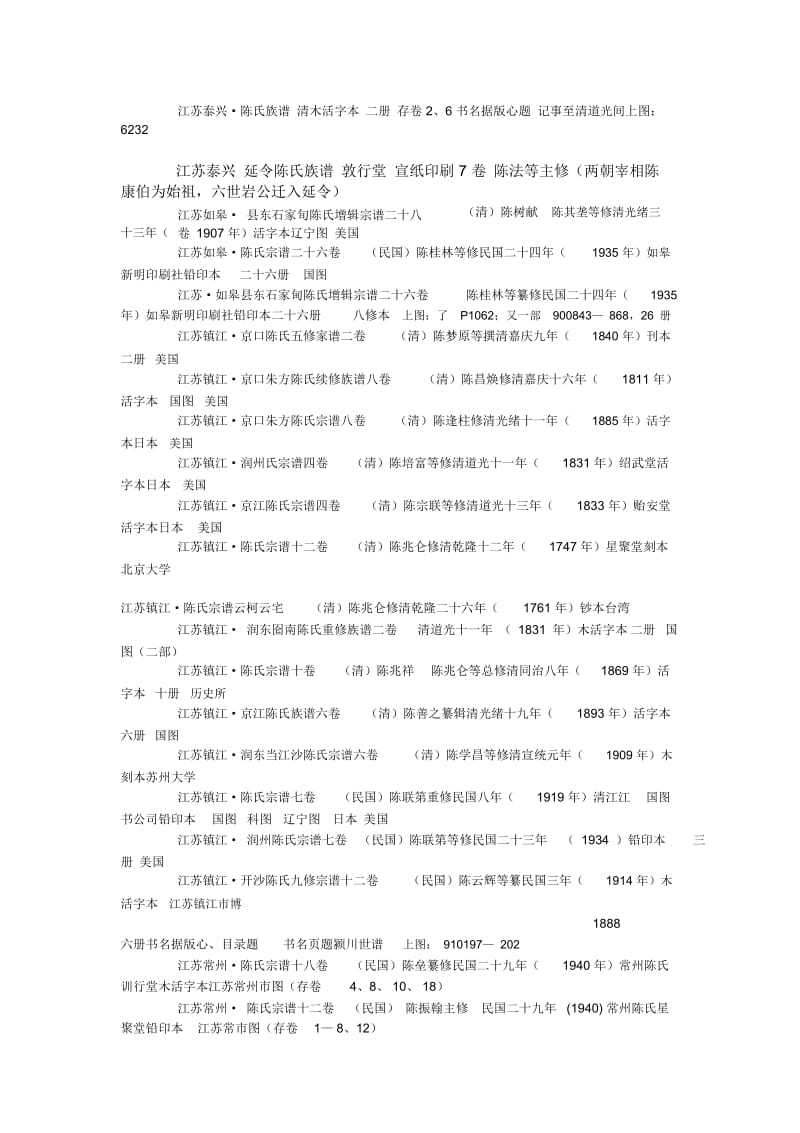 陈氏族谱江苏省谱系.docx_第2页