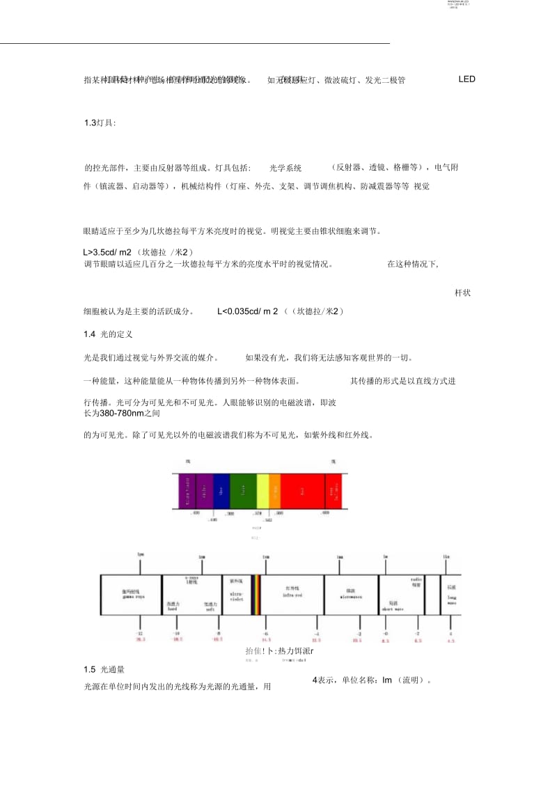 常见照明术语及常见的室内照明灯具.docx_第2页