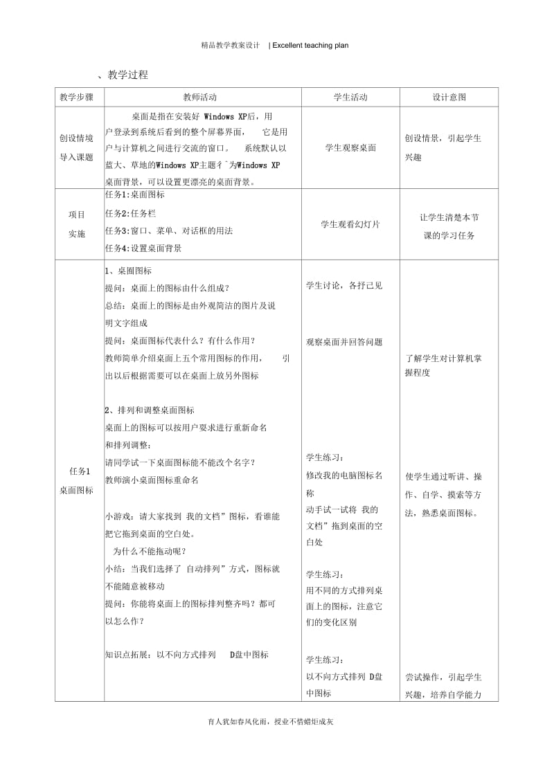 《认识WindowsXP》教学设计新部编版.docx_第3页