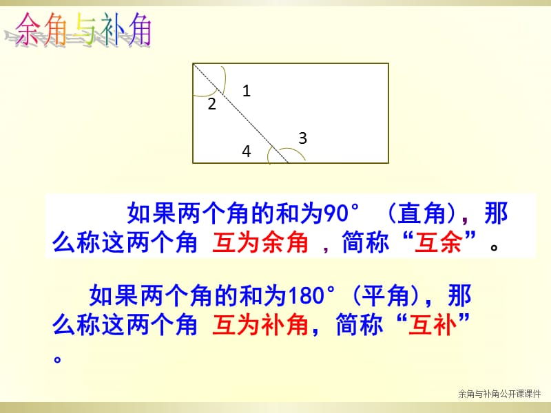 余角与补角公开课课件（经典实用）.ppt_第3页