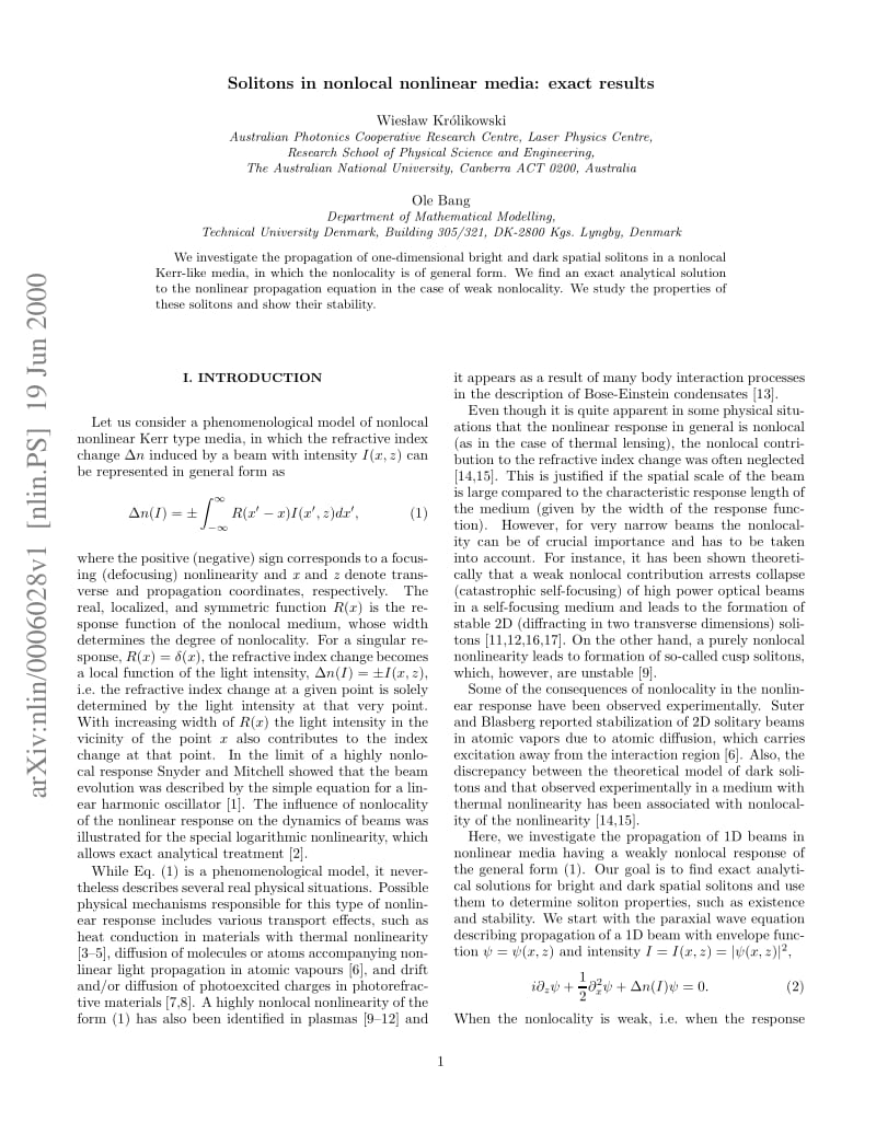 Solitons in nonlocal nonlinear media.pdf_第1页