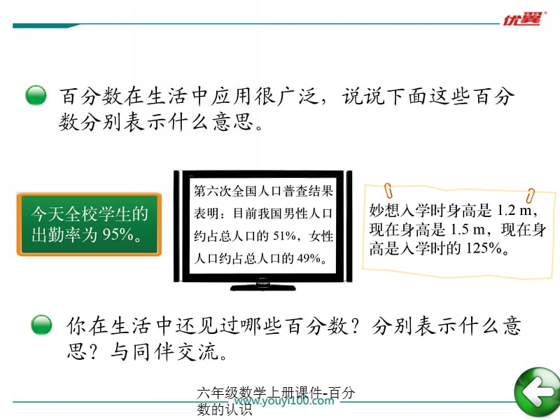 六年级数学上册课件-百分数的认识（经典实用）.ppt_第3页