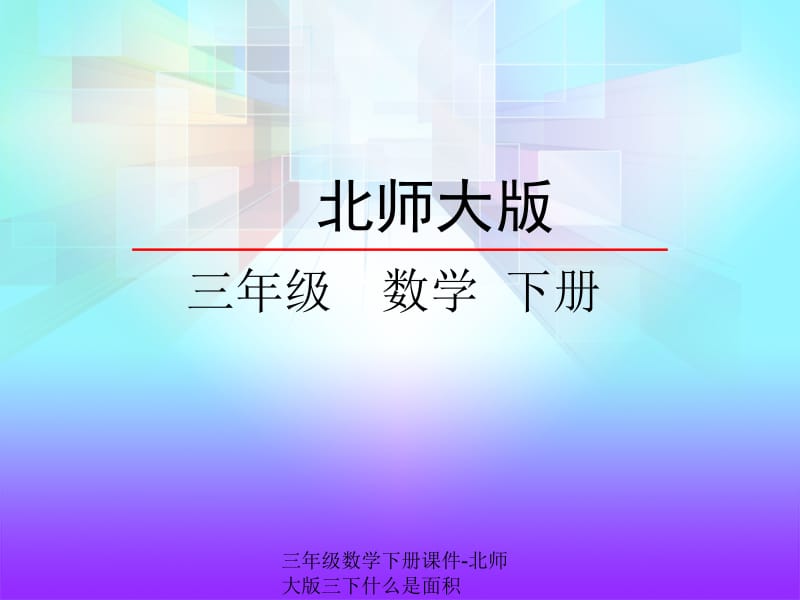 三年级数学下册课件-北师大版三下什么是面积（经典实用）.ppt_第2页