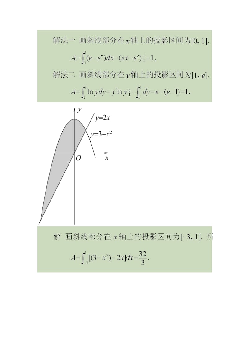 高等数学(定积分的应用)习题及解答.doc_第2页