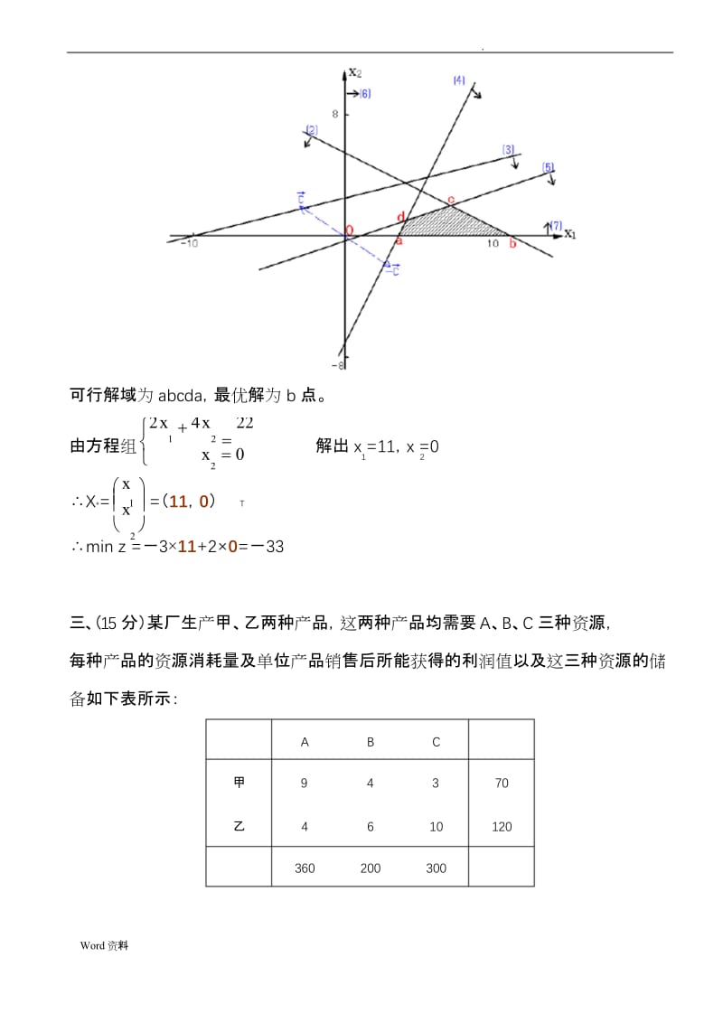 《运筹学》期末考试试题及参考答案.docx_第2页