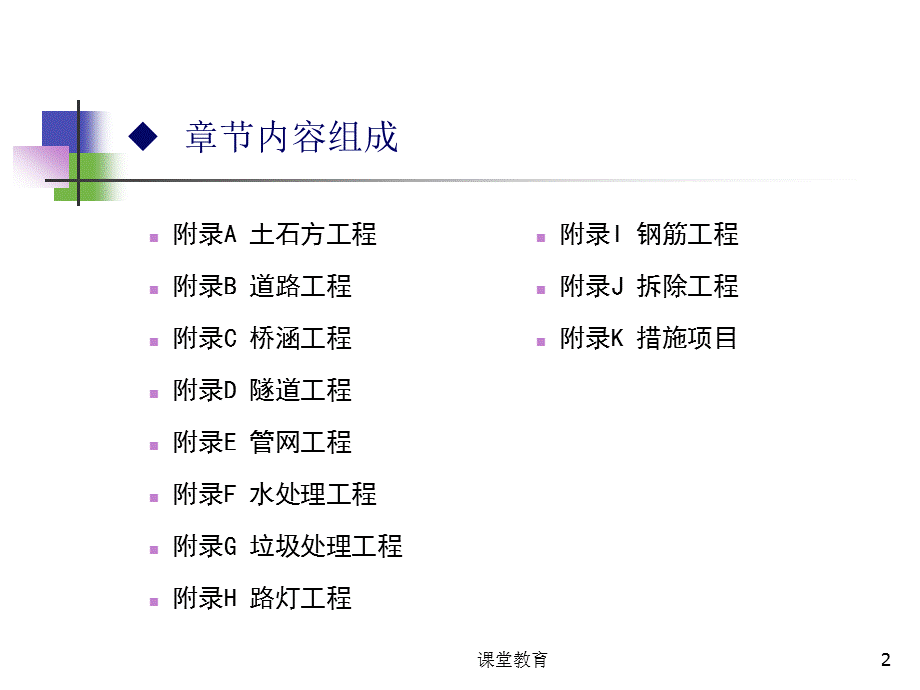 13工程量清单交底材料(市政)[优教课堂].ppt_第2页