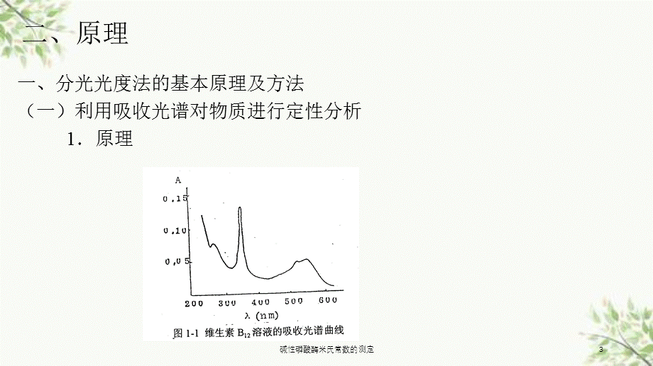 碱性磷酸酶米氏常数的测定课件.ppt_第3页