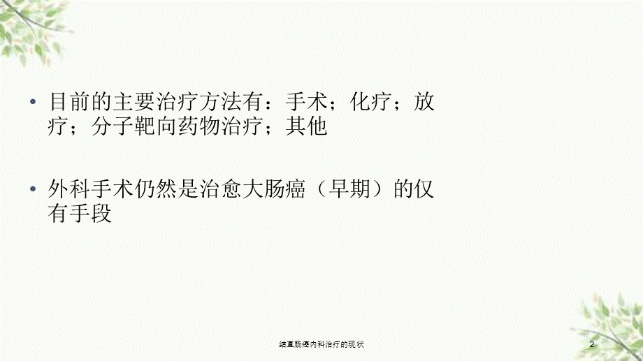 结直肠癌内科治疗的现状课件.ppt_第2页