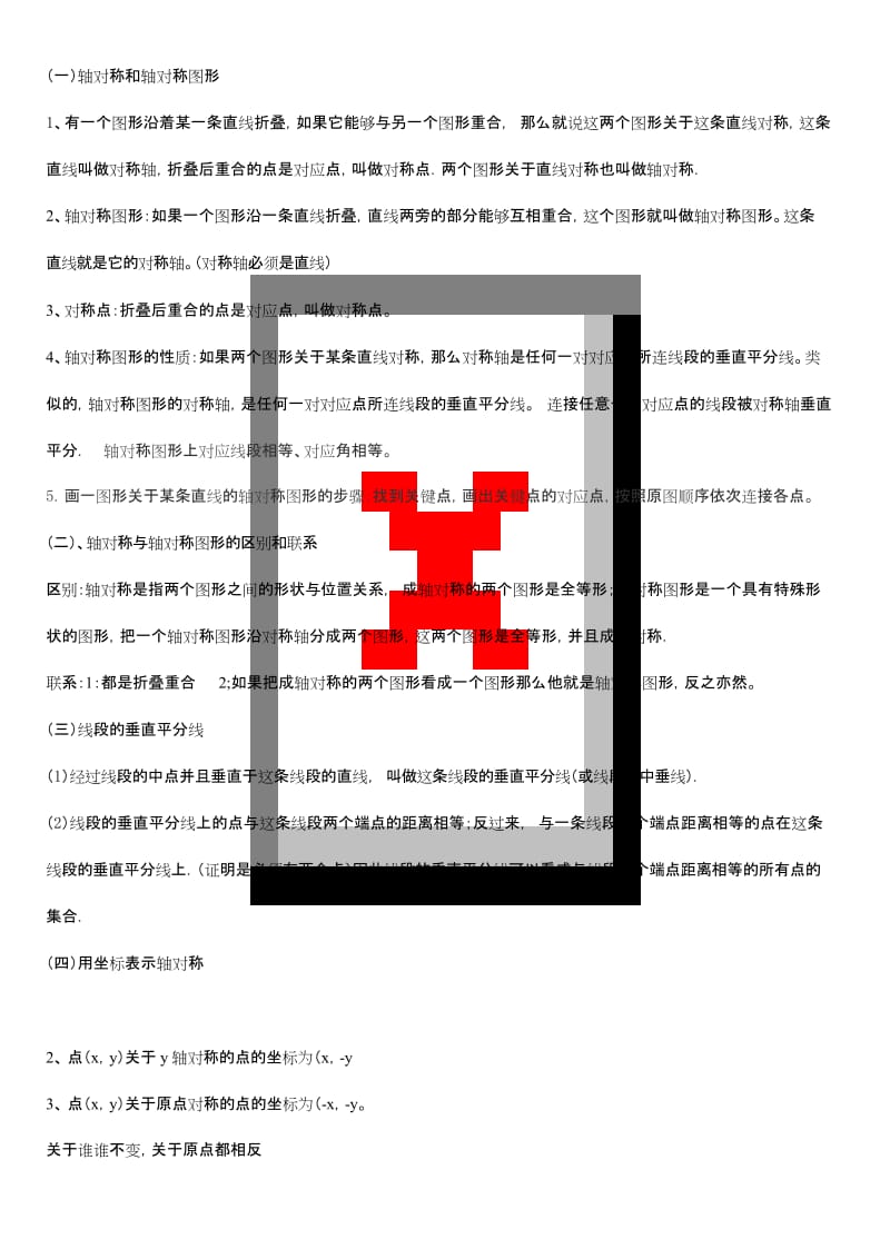 八年级上十二章轴对称知识点总结(最全最新).docx_第1页