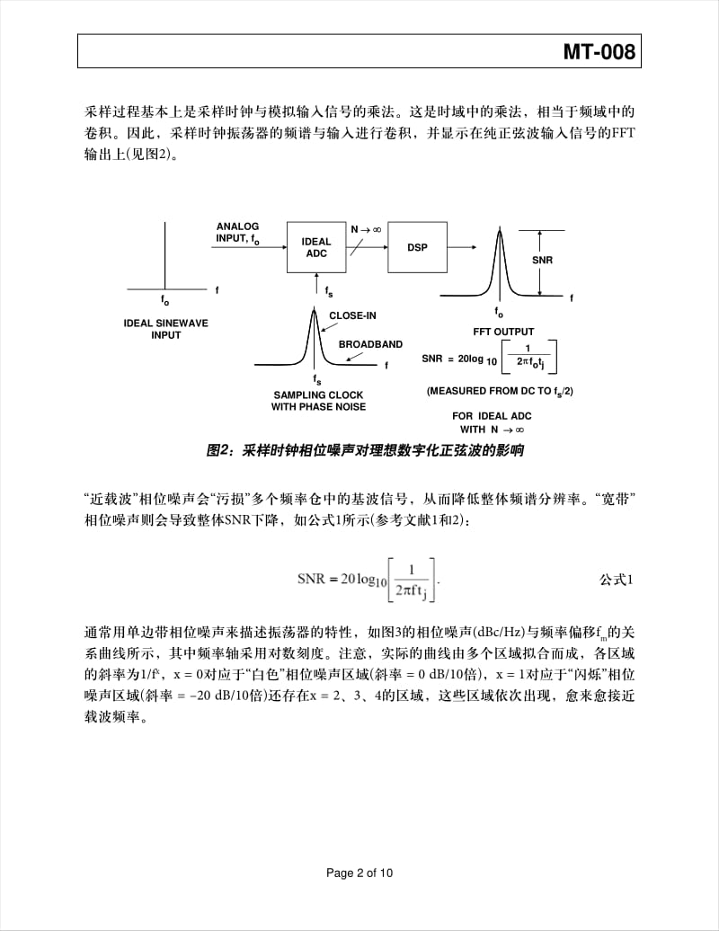 MT-008 将振荡器相位噪声转换为时间抖动.pdf_第2页