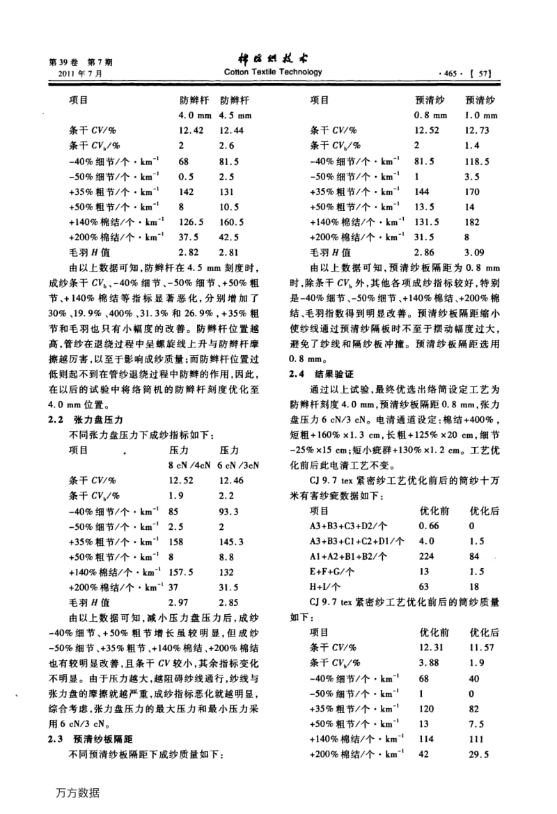 减少筒纱细小纱疵的实践.pdf_第2页