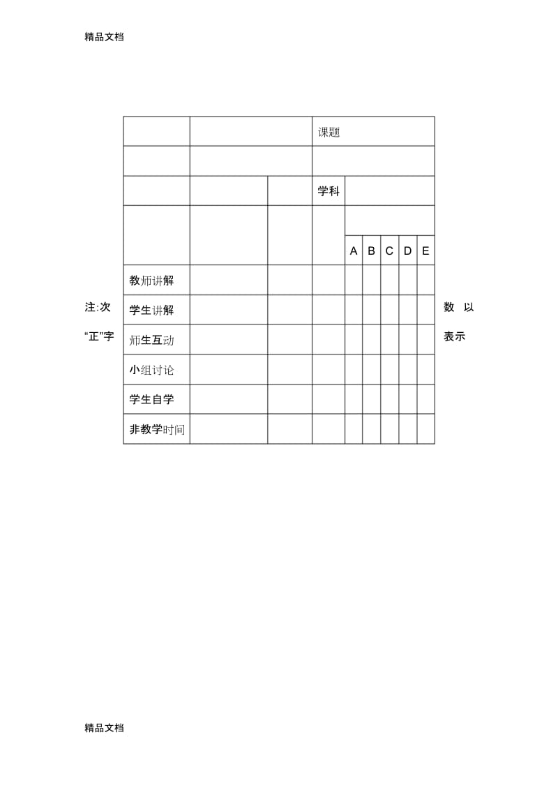 最新课堂观察量表范例资料.docx_第3页